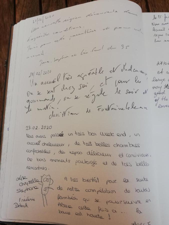 Chez Marlyse-Chambres Et Table D'Hotes Saint-Maurice-sur-Moselle Buitenkant foto